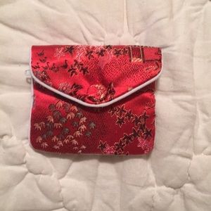 Red Japanese coin purse